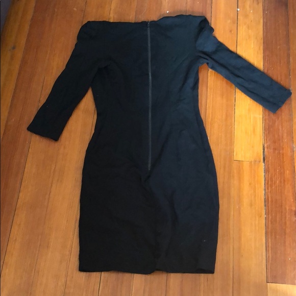 French connection FCUK Shiraz dress pointe shoulder sexy zip up - Picture 6 of 6